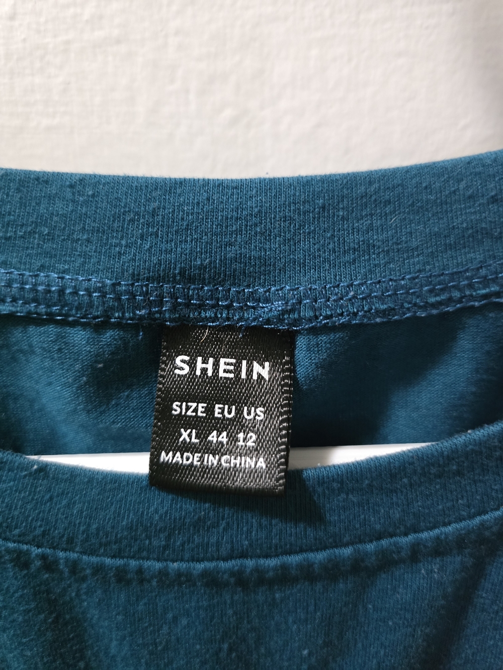 Teal Embroidered Mushroom Tee - Picture 3 of 3
